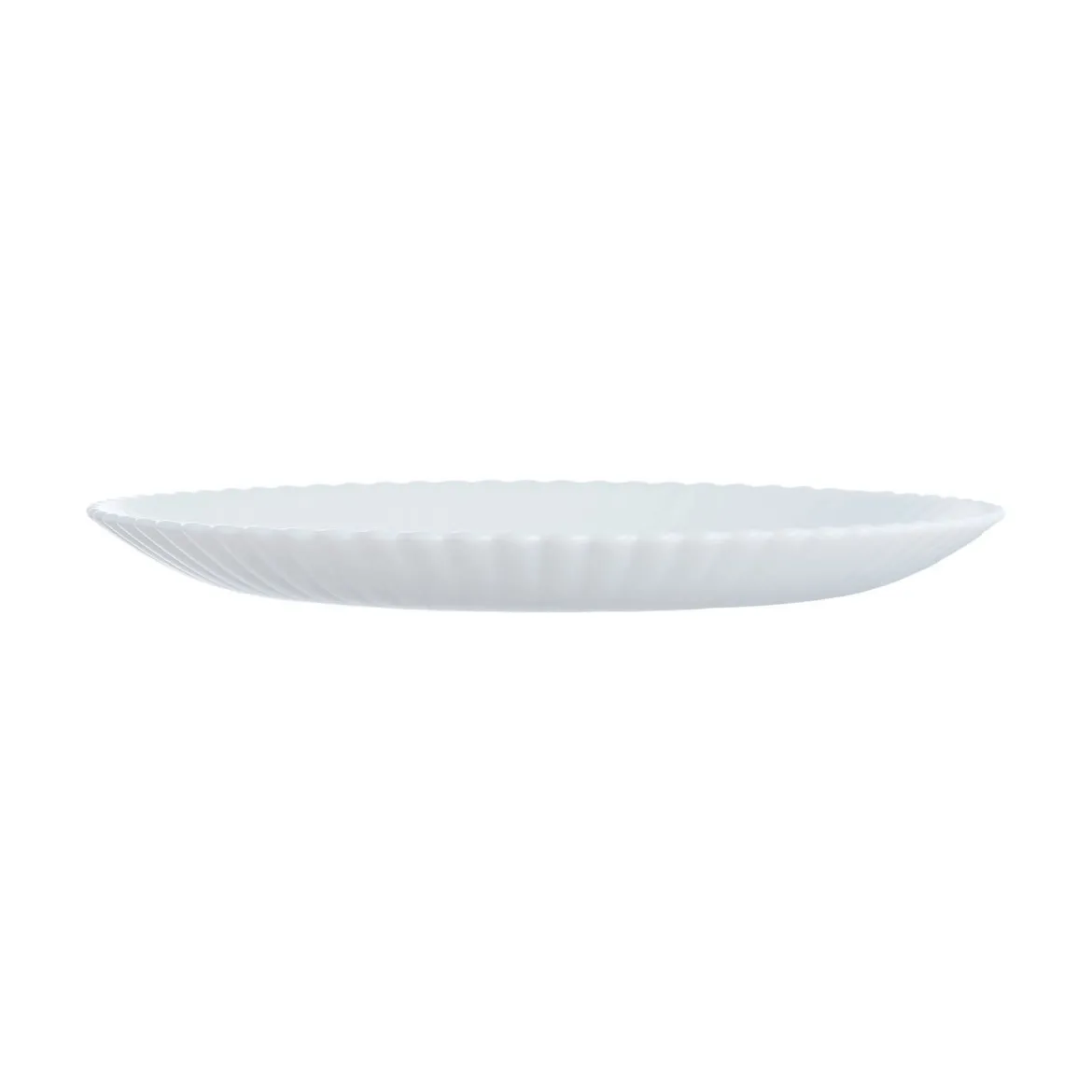 Assiette à dessert blanche 19 cm Bloom