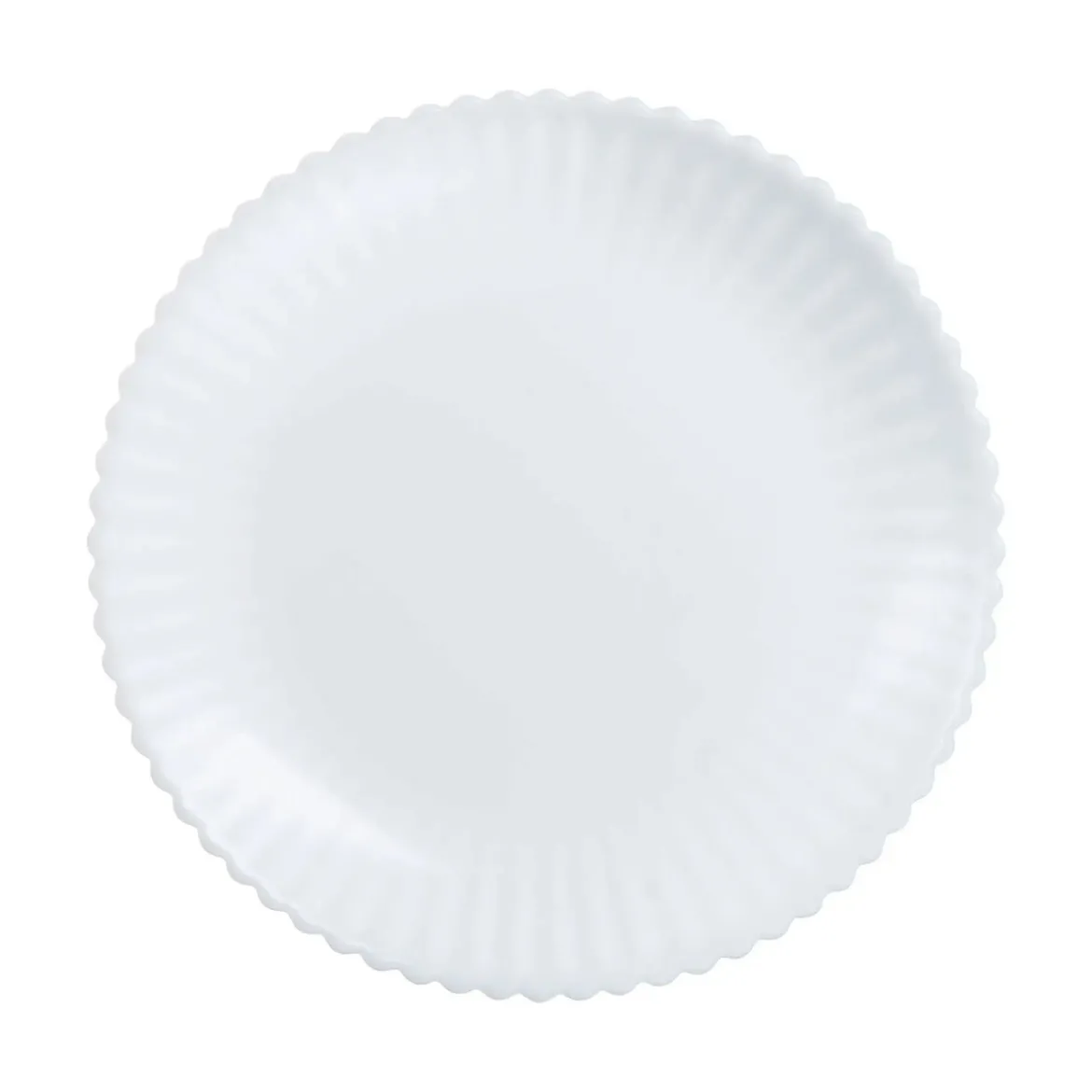 Assiette à dessert blanche 19 cm Bloom