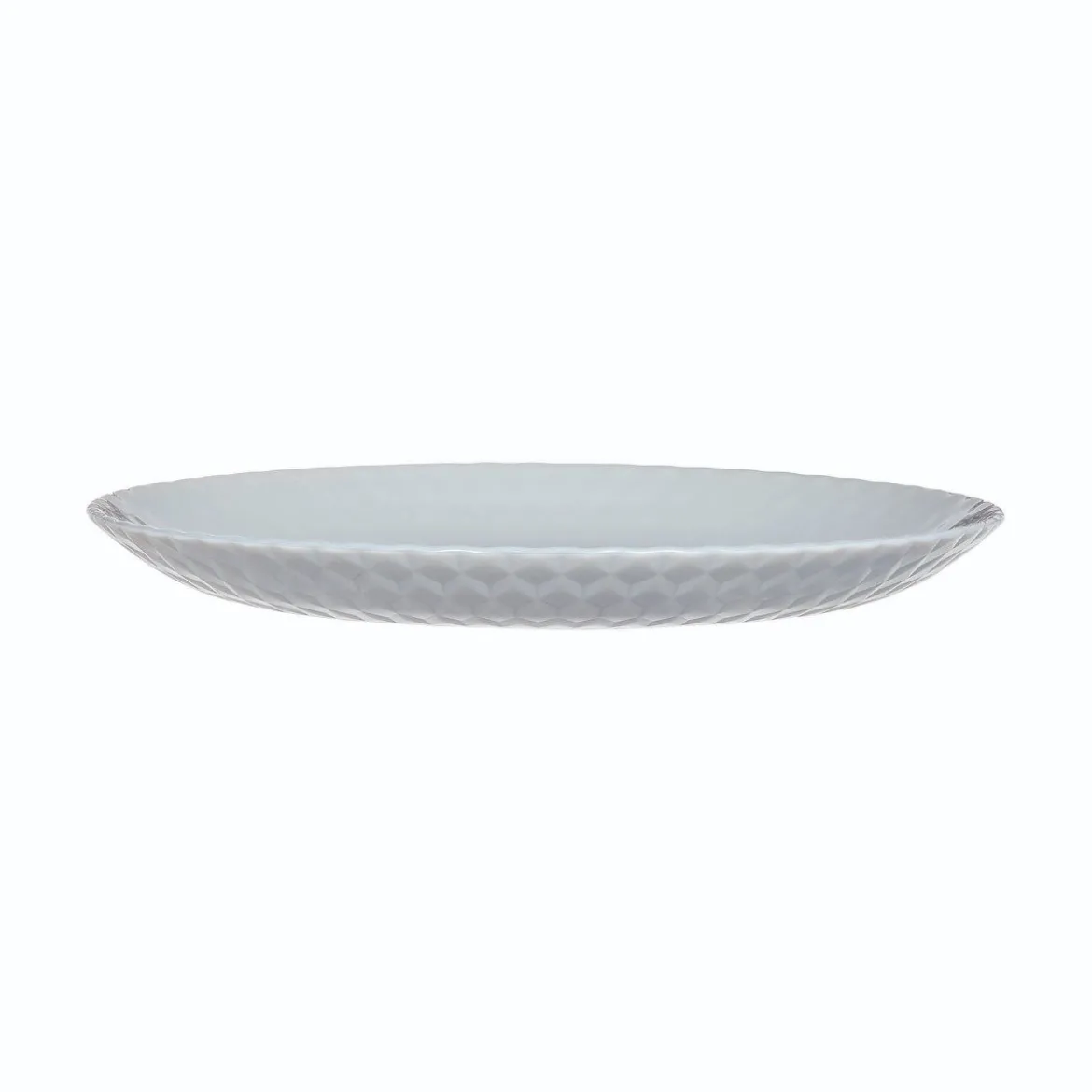 Assiette à dessert grise 19 cm Pampille