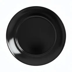 Assiette à dessert noire 18 cm Apy