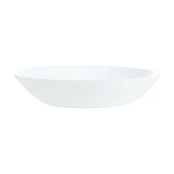 Assiette creuse blanche 20 cm Diwali