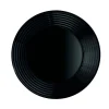Assiette creuse noire 23 cm Harena