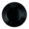 Assiette noire 25 cm Harena