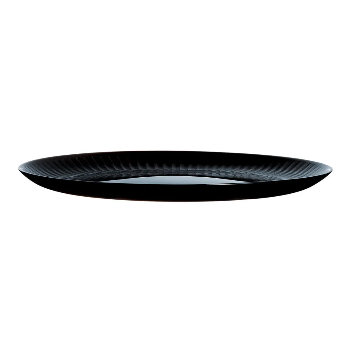 Assiette plate 25 cm Cottage Noir