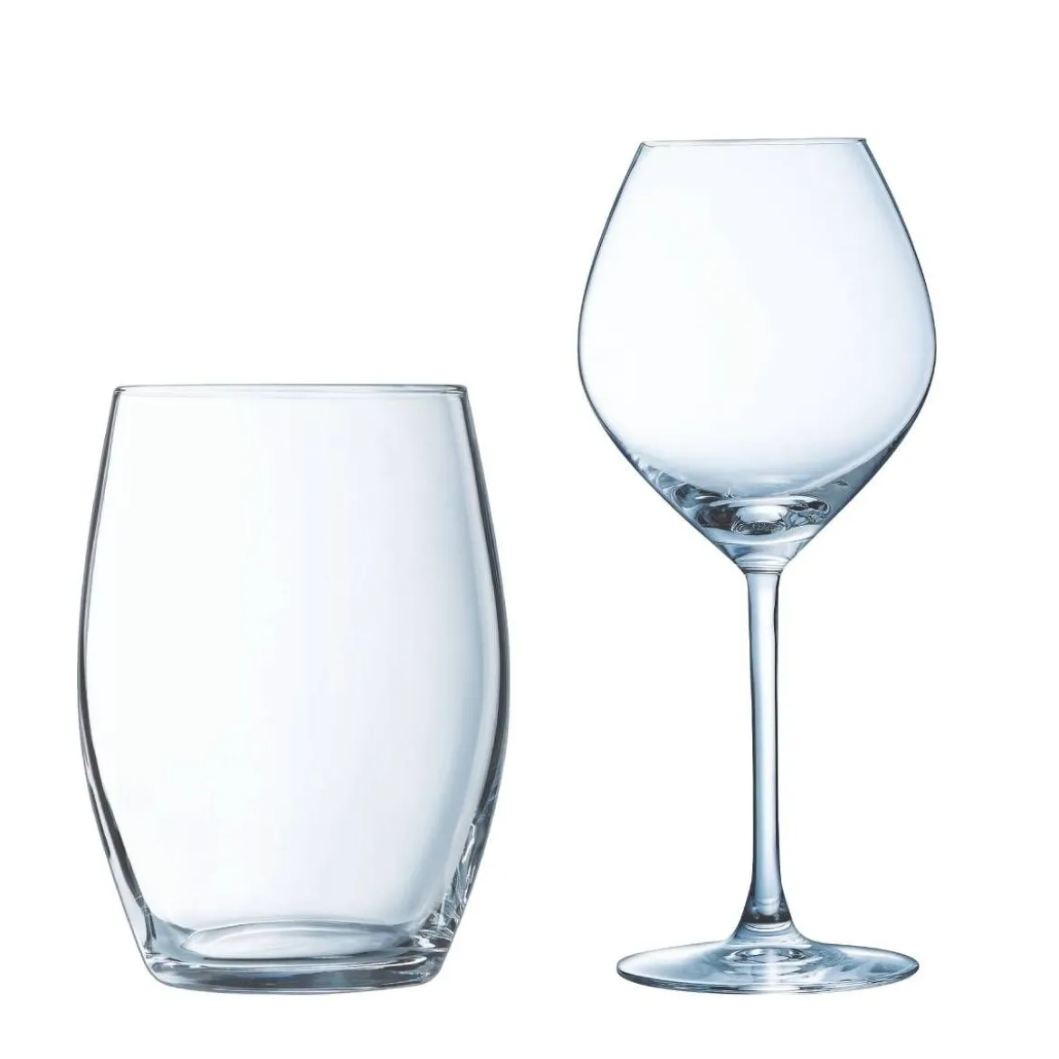 Ensemble 12 pièces - verres à pied 47 cl et verres à eau 37 cl Cheer Up