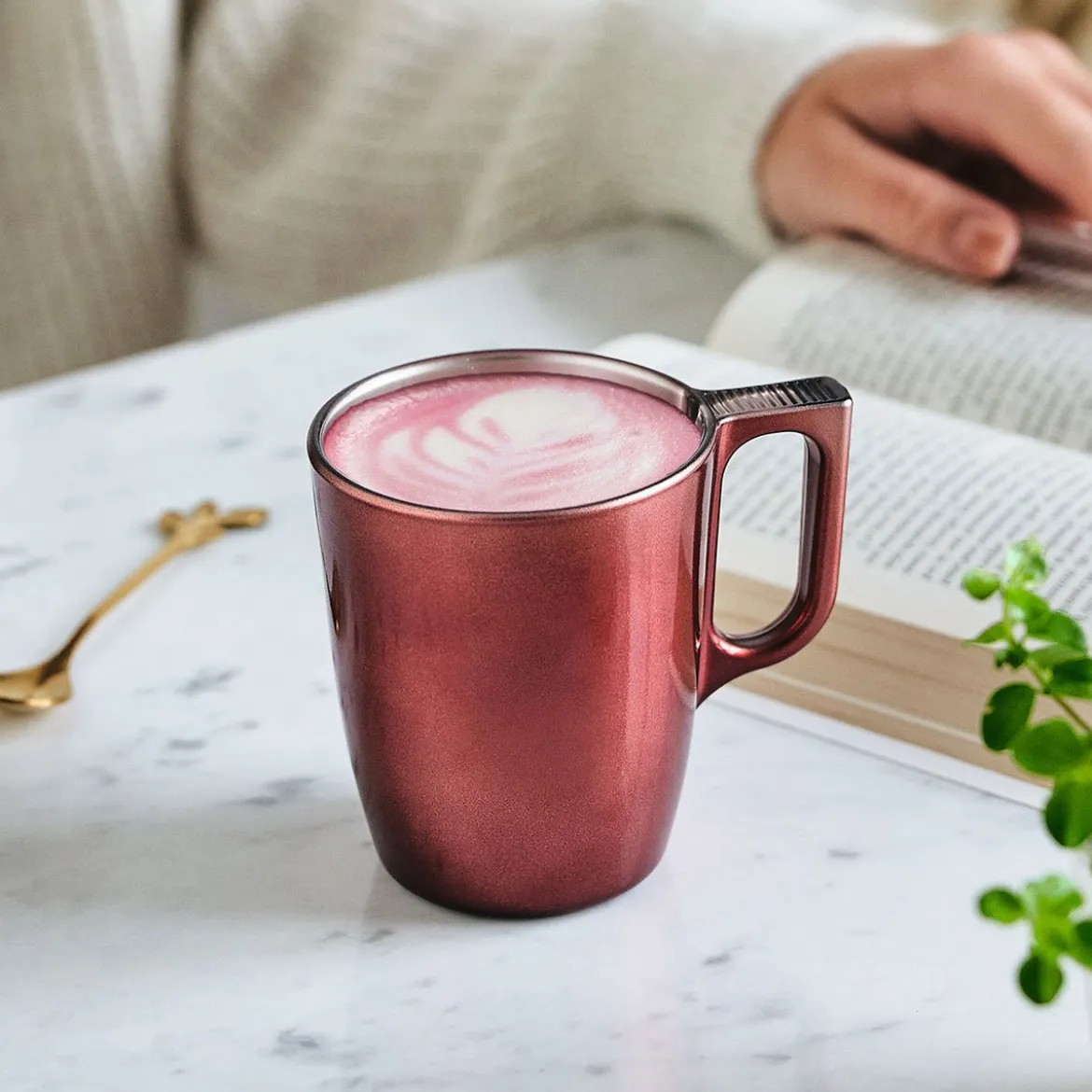 Mug 25 cl Rouge Astral Flashy