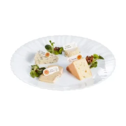 Plat blanc 30 cm Feston