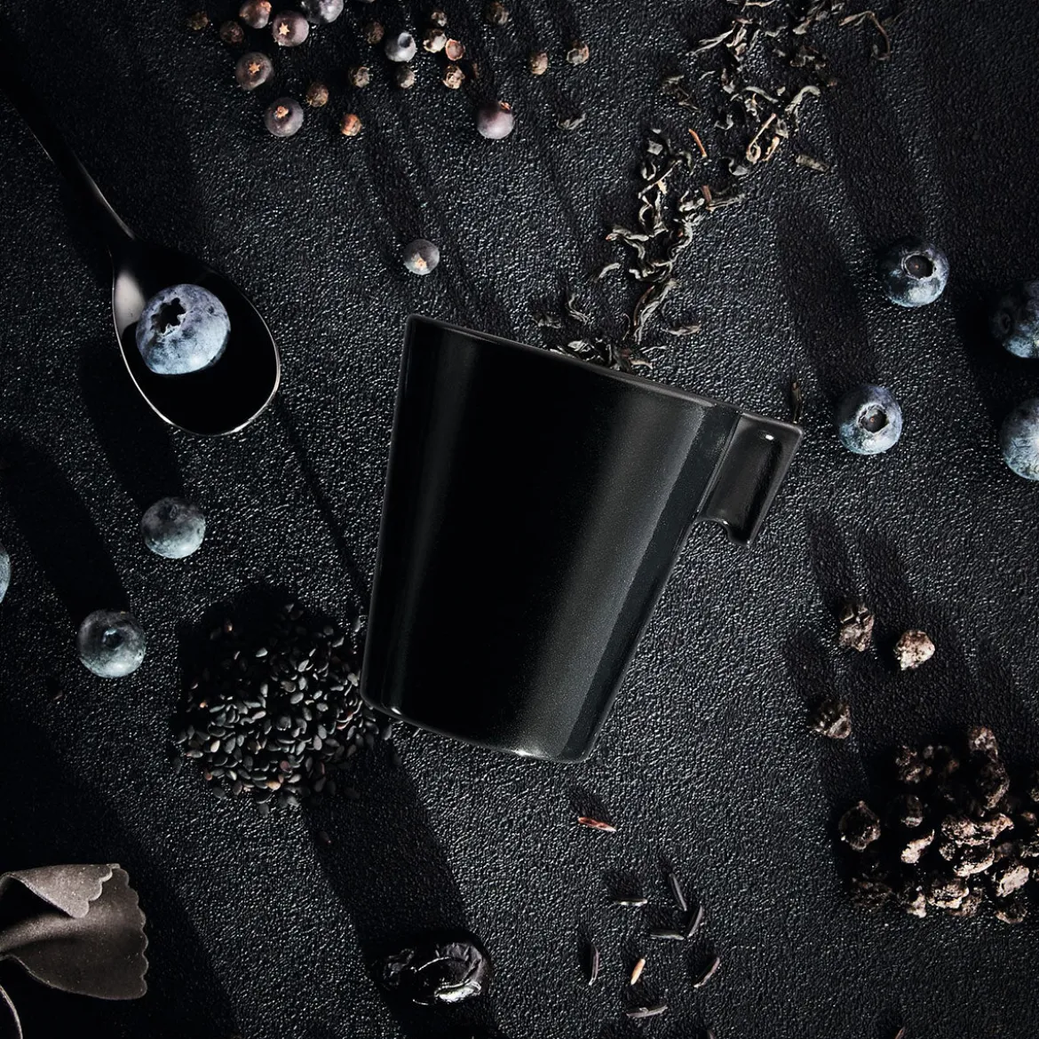 Tasse 8 cl Noire Flashy