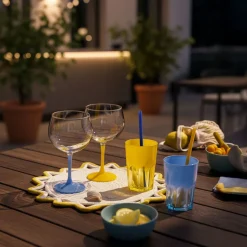 Verre 40 cl jaune Summer Pop